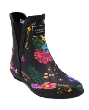 image of London Fog Women-s Piccadilly Chelsea Ankle Rain Boot Women-s Shoes