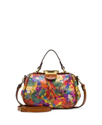 Patricia Nash - Antica Leather Frame Satchel