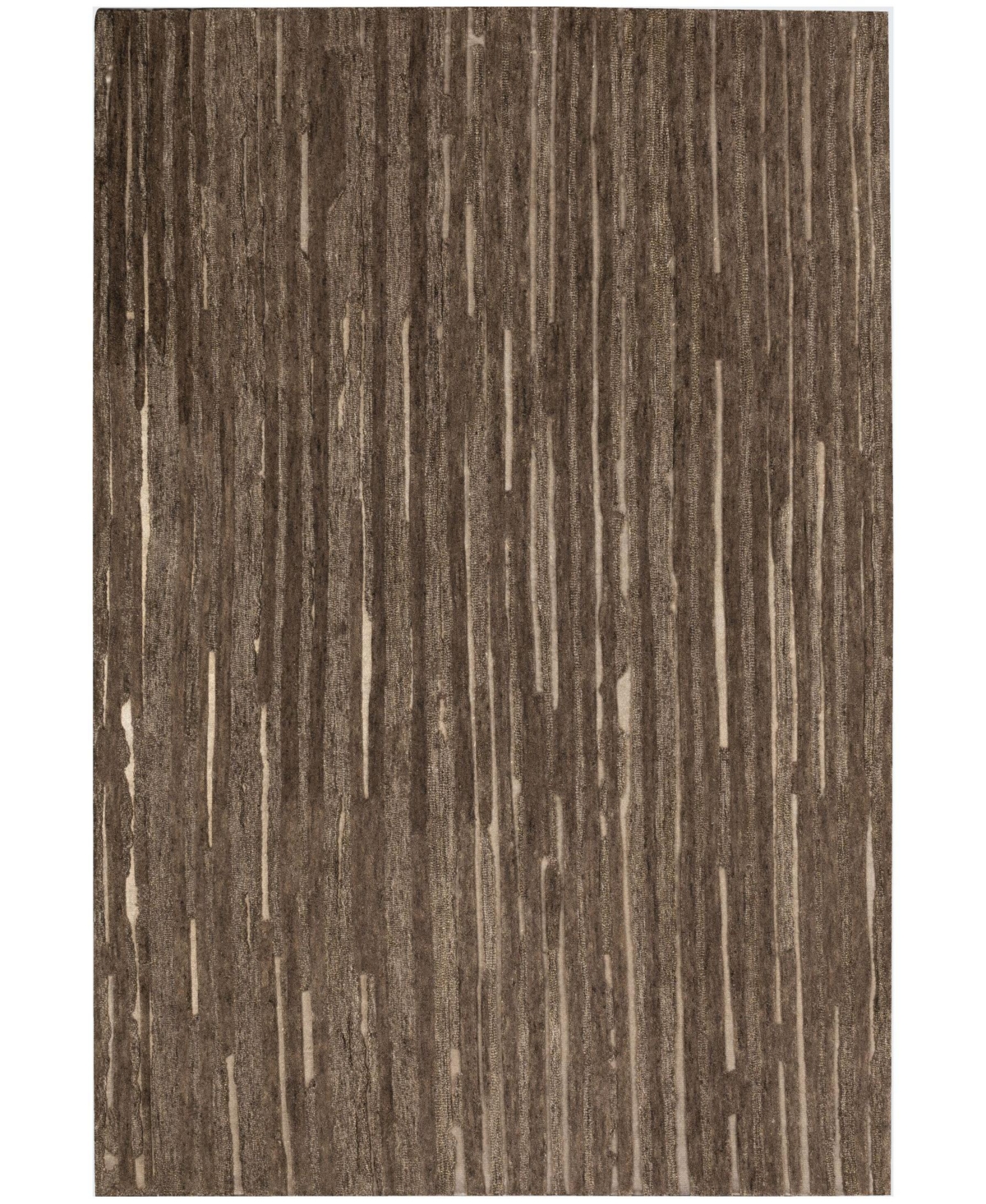Closeout! D Style Vibes VB1 8' x 10' Area Rug - Chocolate