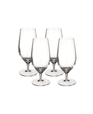 Villeroy & Boch Purismo Beer Goblet Glass, Set of 4 - Macy's