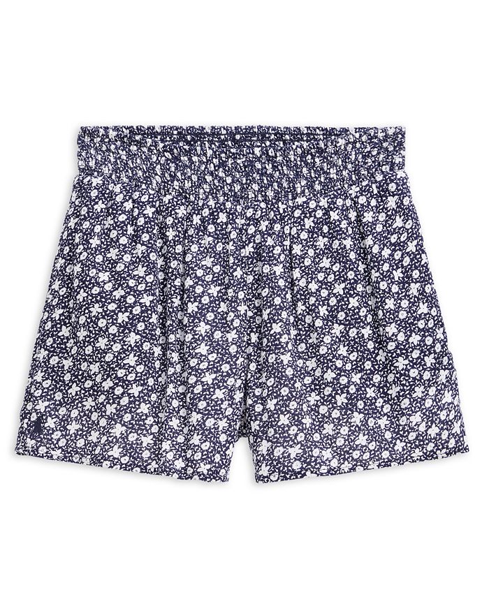 Polo Ralph Lauren Big Girls Floral-Print Shorts & Reviews - Shorts ...