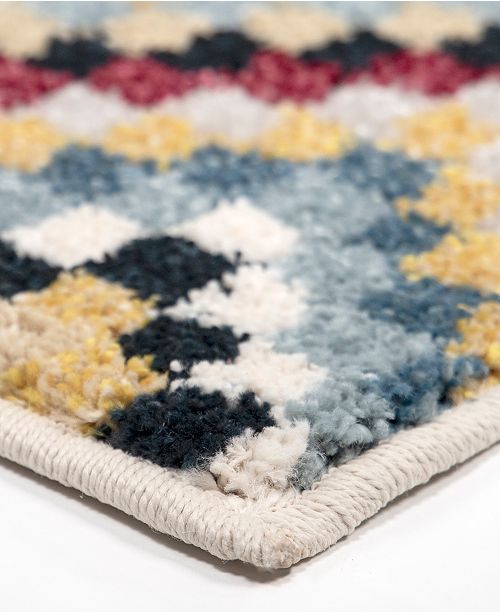 Edgewater Living Monument Lane Tiznit Bone 5 3 X 7 6 Area Rug Reviews Rugs Macy S