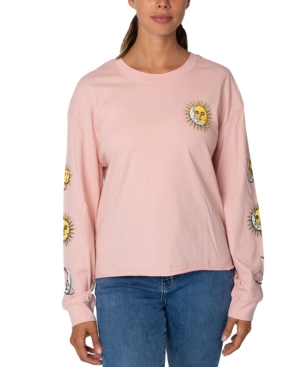 image of Rebellious One Juniors- Cotton Celestial Graphic T-Shirt