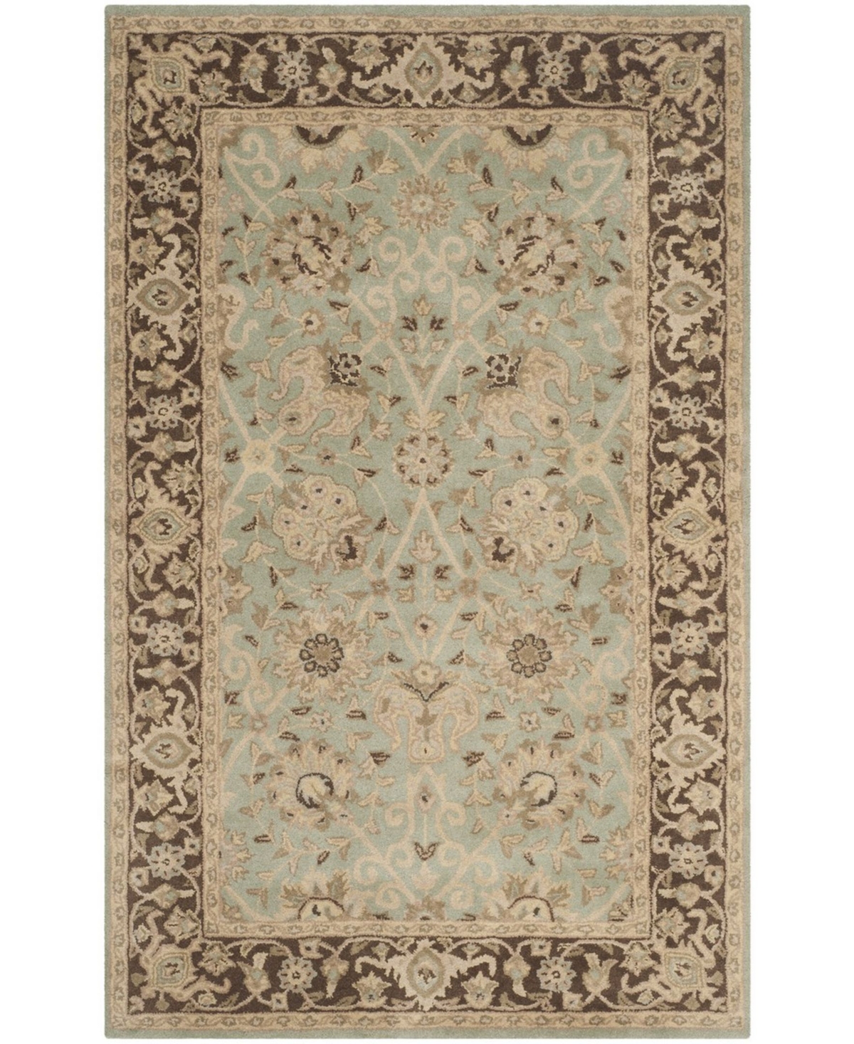 Safavieh Antiquity At21 Green 5' x 8' Area Rug - Green