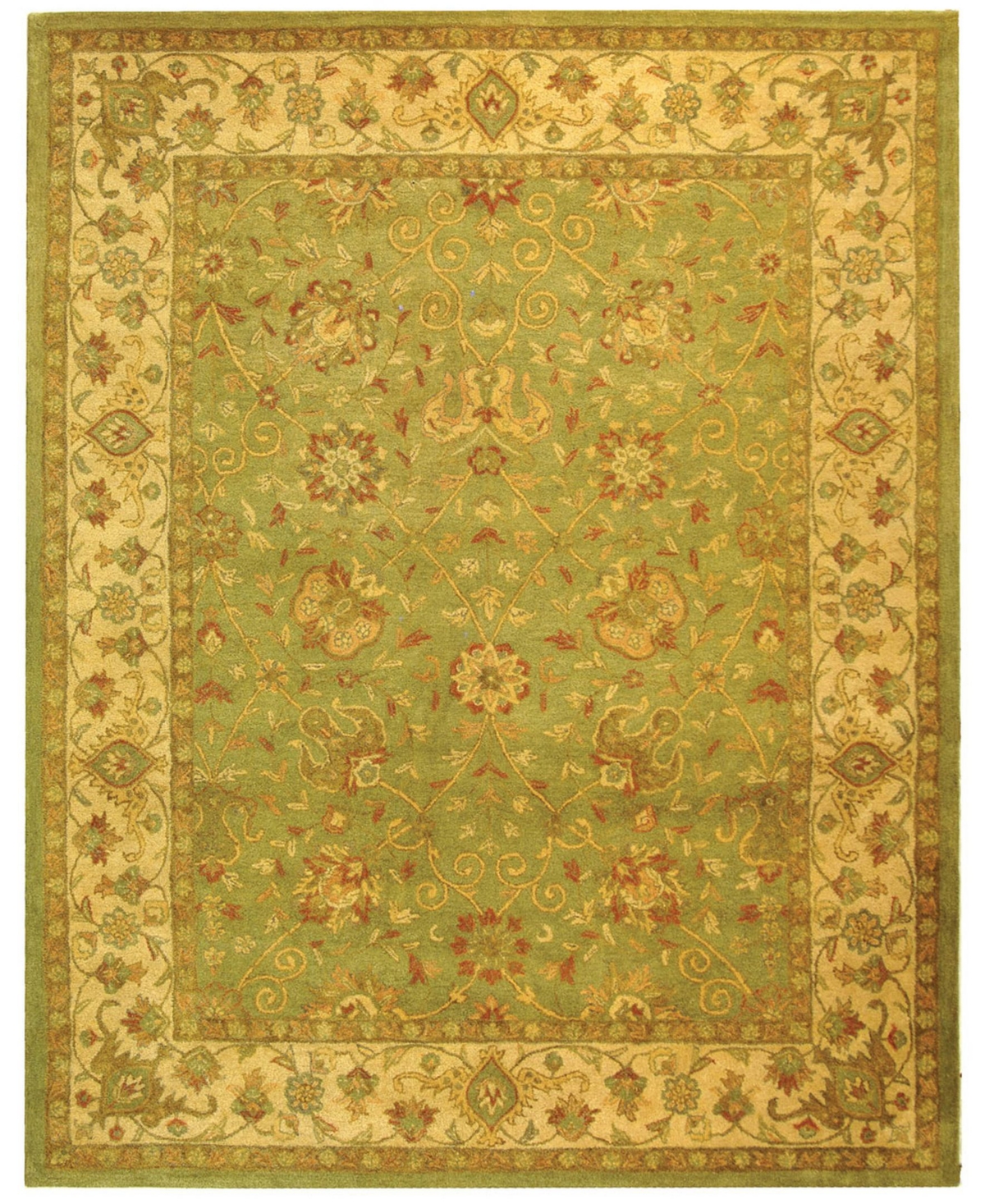 Safavieh Antiquity At21 Sage 8'3in x 11' Area Rug - Sage