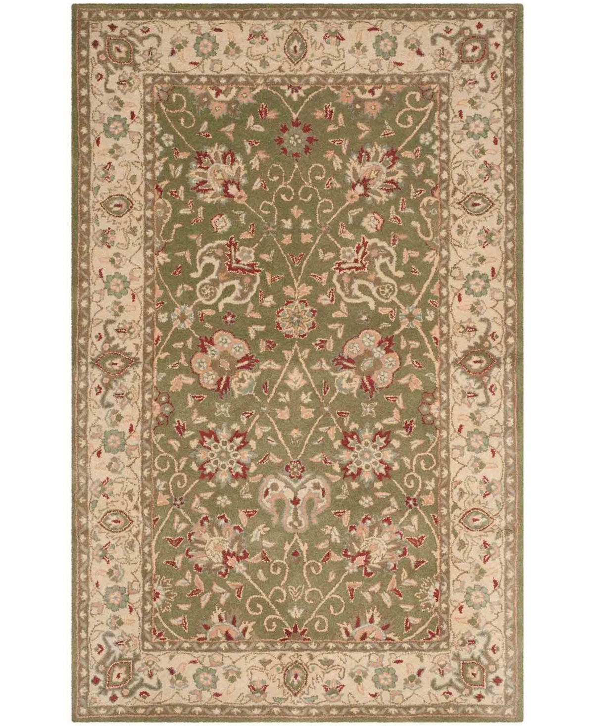 Safavieh Antiquity At21 Sage 5' x 8' Area Rug - Sage