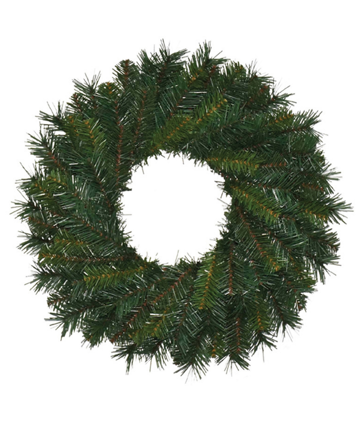 24" Multi Pine Wreath - Green