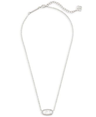 Glass Stone Elisa Pendant Necklace