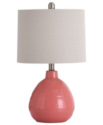 red nightstand lamps