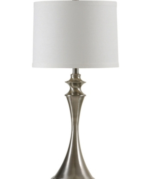 StyleCraft Hardback Fabric Shade Table Lamp