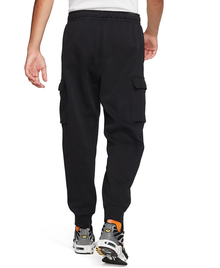 Nike Men's Club Fleece Cargo Joggers & Reviews - Activewear - Men - Macy's