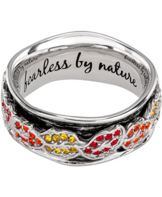 ROCKLOVE - Disney's Crystal Frozen 2 Gale Wind Spin Ring in Sterling Silver