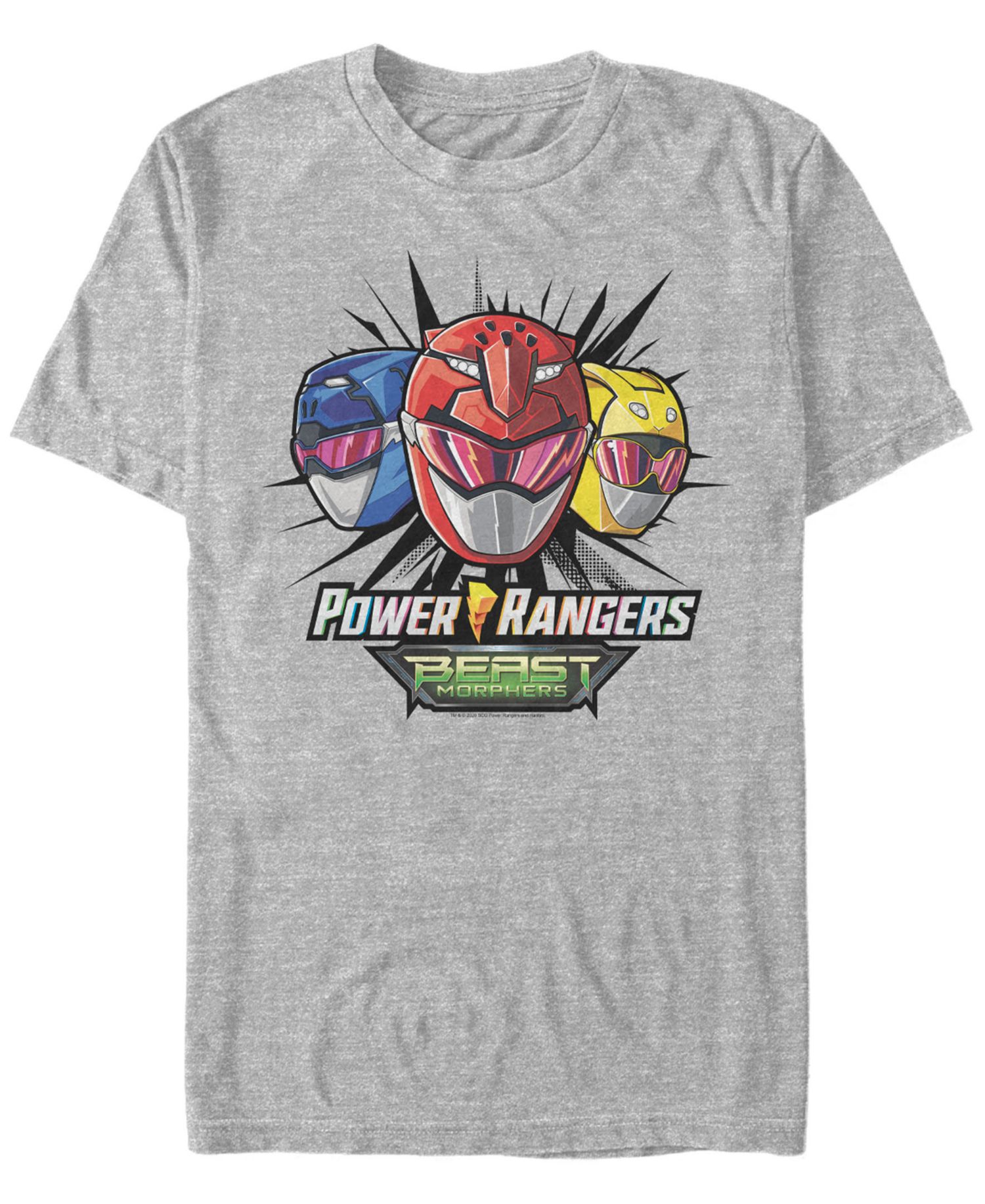 Men's Morphers Helmets Short Sleeve Crew T-shirt