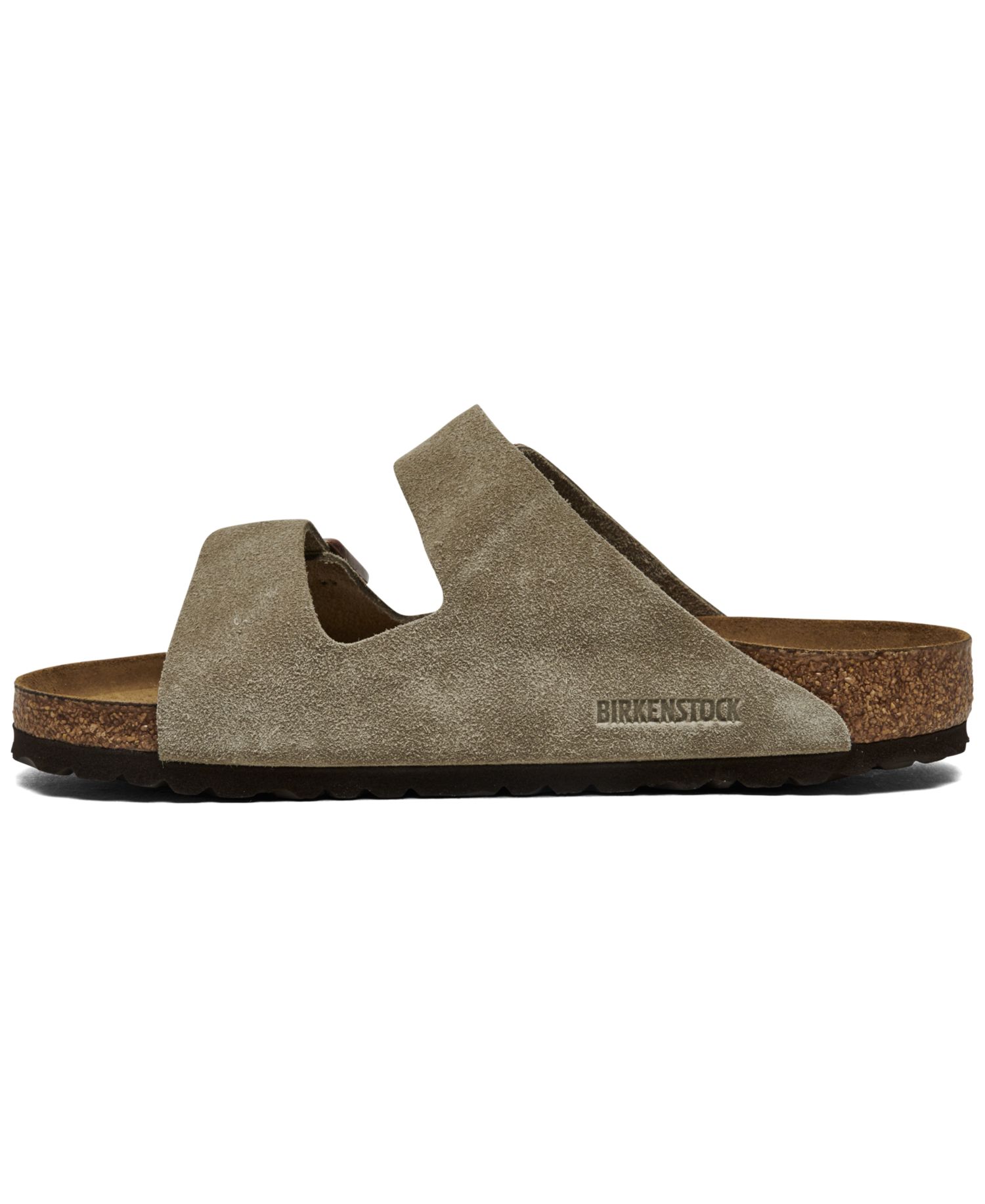 Men's Arizona Suede Leather Soft Footbed Casual Sandals from Finish Line