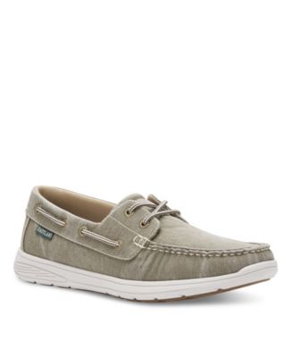 canvas boat shoes