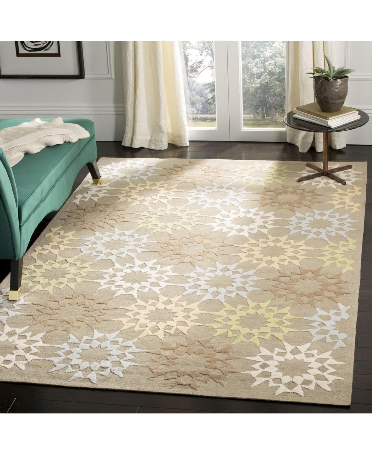 Martha Stewart Collection Quilt MSR1843HArea Rug - Multi