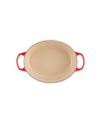 5-Qt. Signature Enameled Cast Iron Oval Dutch Oven