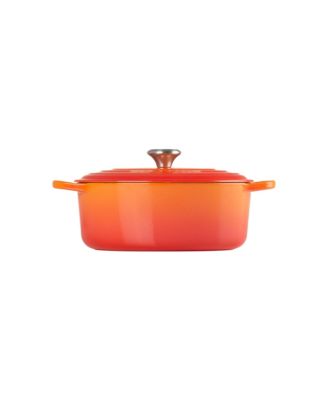 5-Qt. Signature Enameled Cast Iron Oval Dutch Oven
