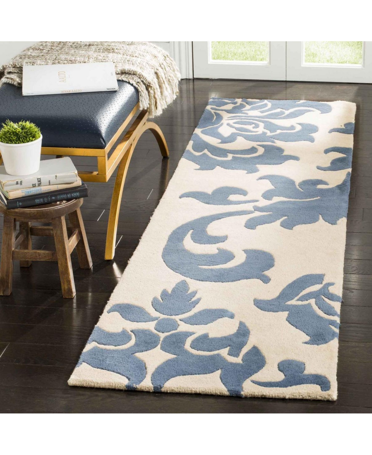 Martha Stewart Collection Barcelona MSR4546ARug - Blue