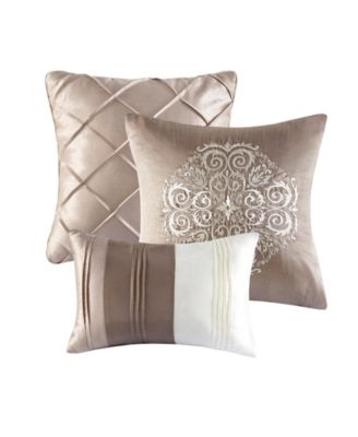 Blaire Faux-Silk 7-Pc. Comforter Set, California King