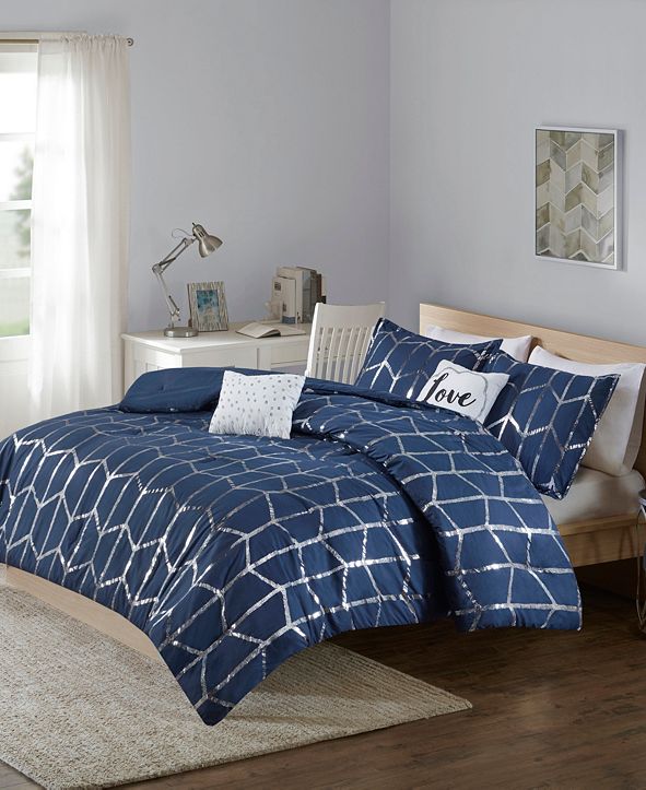 Intelligent Design Raina 5-Pc. Full/Queen Comforter Set ...