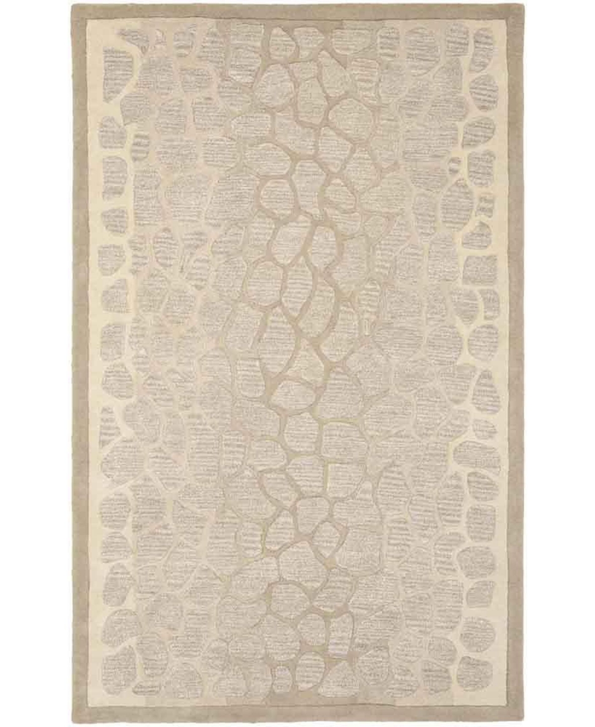 Martha Stewart Collection Arusha MSR3615B Tan 5' x 8' Area Rug - Tan