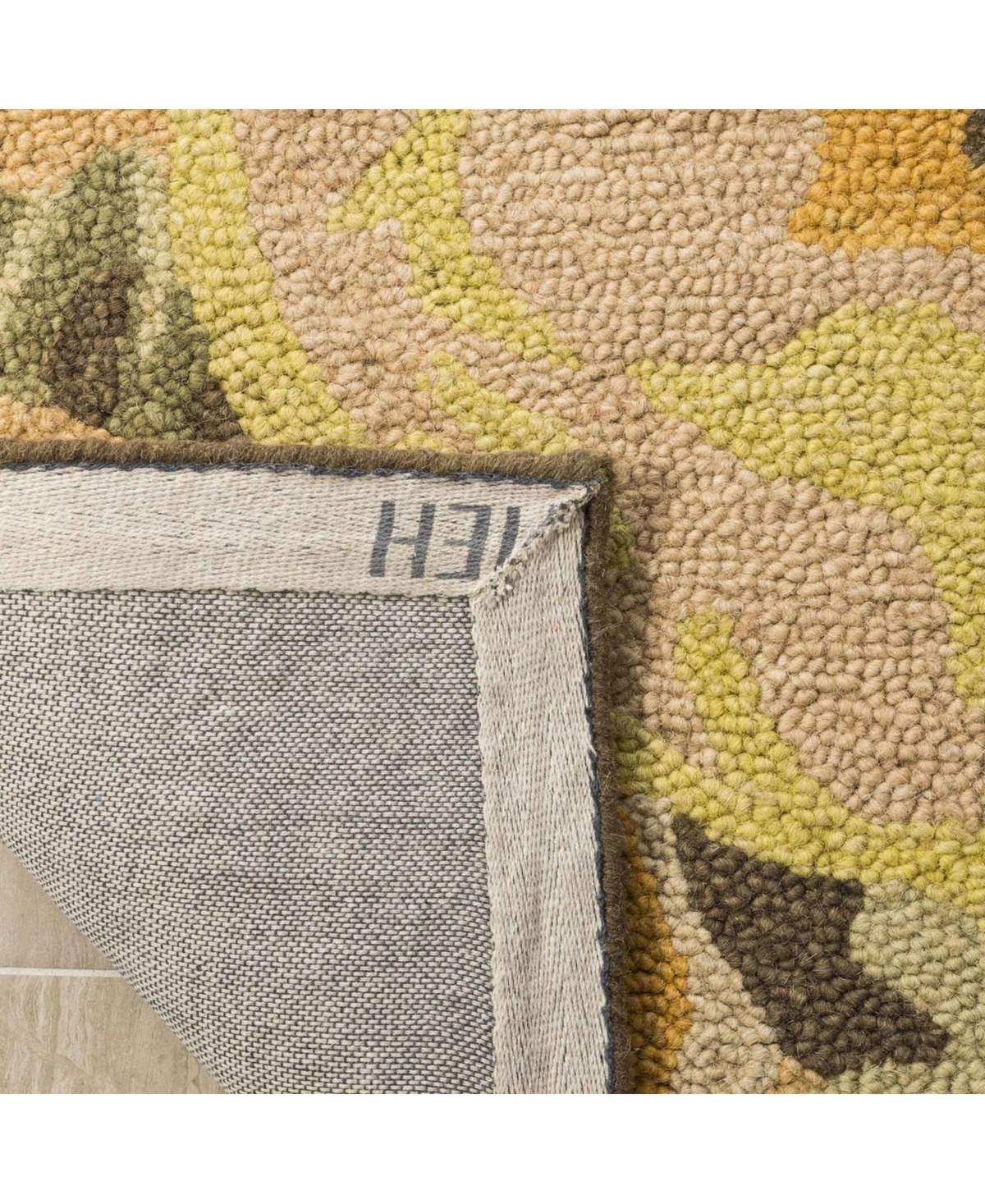 Martha Stewart Collection Poppy MSR4872CArea Rug - Gold