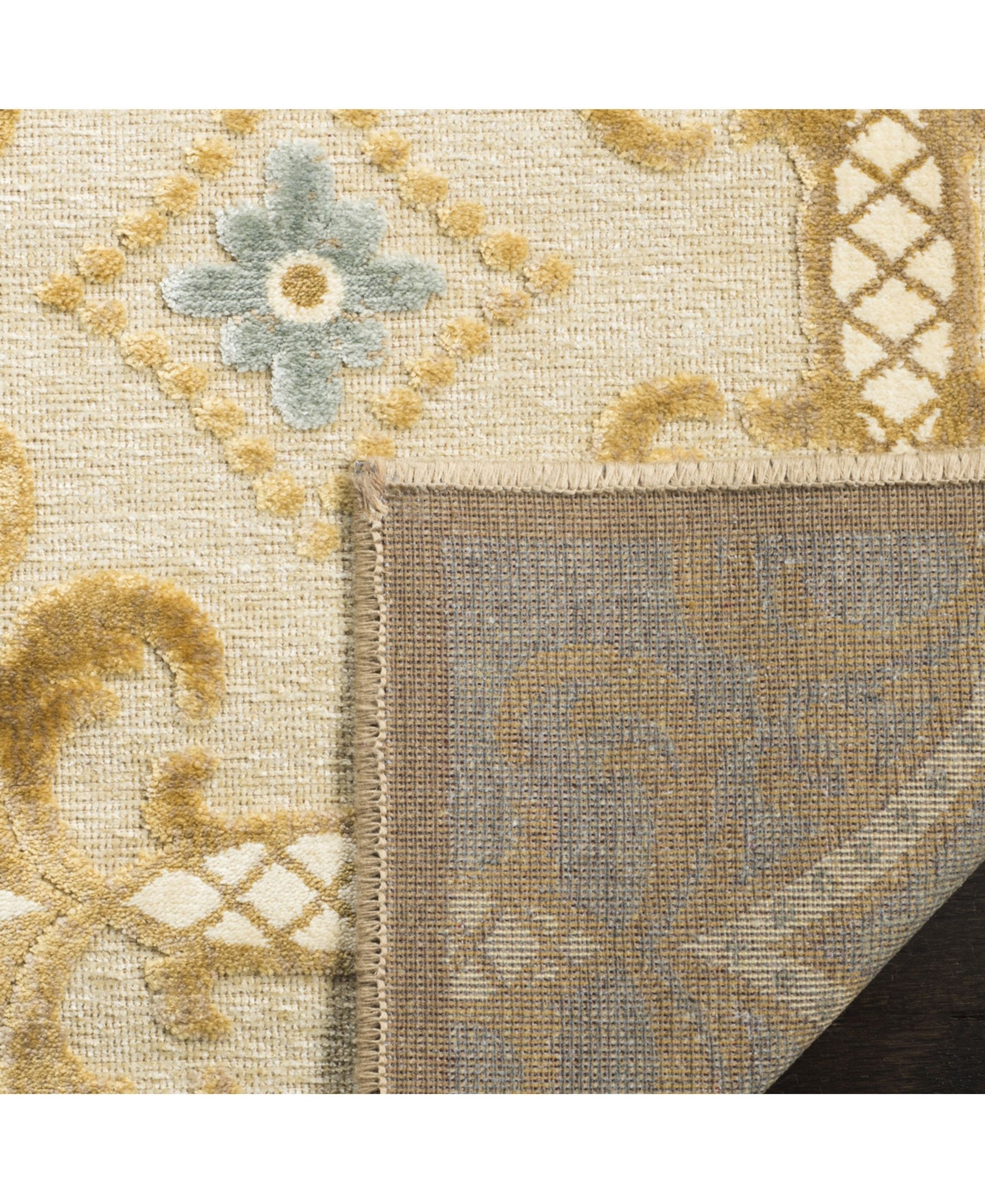 Martha Stewart Collection MSR74303Area Rug - Taupe