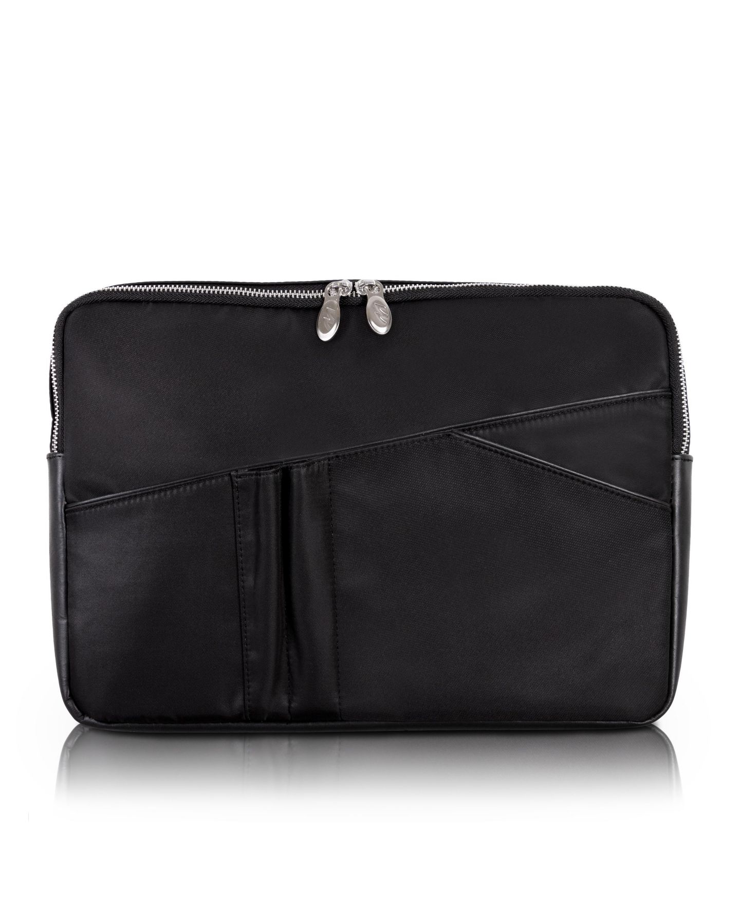 Сумка McKlein Crescent, 14" Laptop Sleeve, цвет: Чёрный — фото 3