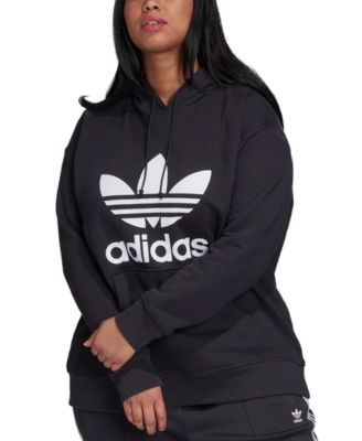 black adidas hoodie womens