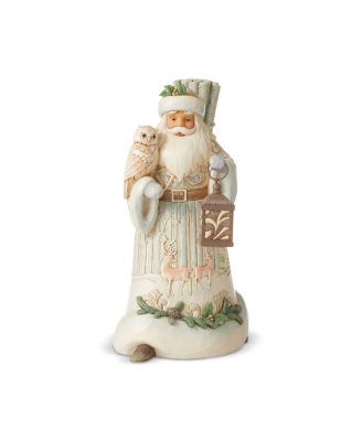 Jim Shore - Woodland Santa withOwl/Lantern