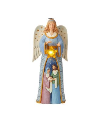 Jim Shore - Angel Statue with Nativity
