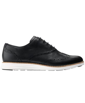 cole haan women's black oxfords
