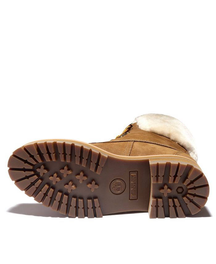 women's courmayeur valley shearling waterproof lug sole boot