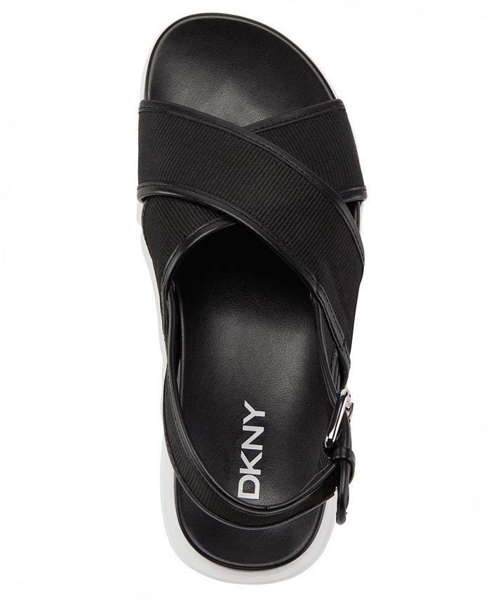 dkny tan sandals