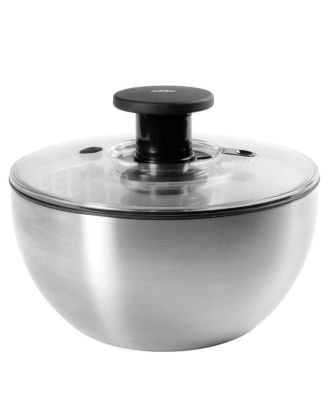 OXO Stainless Steel Salad Spinner - Macy's