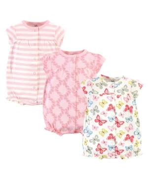 Touched by Nature Baby Girls Rompers