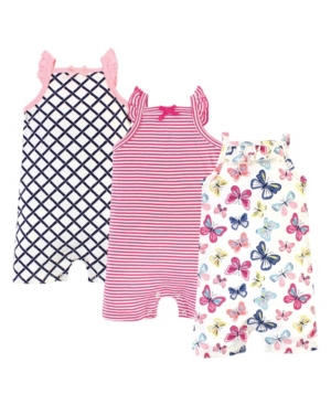 Touched by Nature Baby Girls Rompers