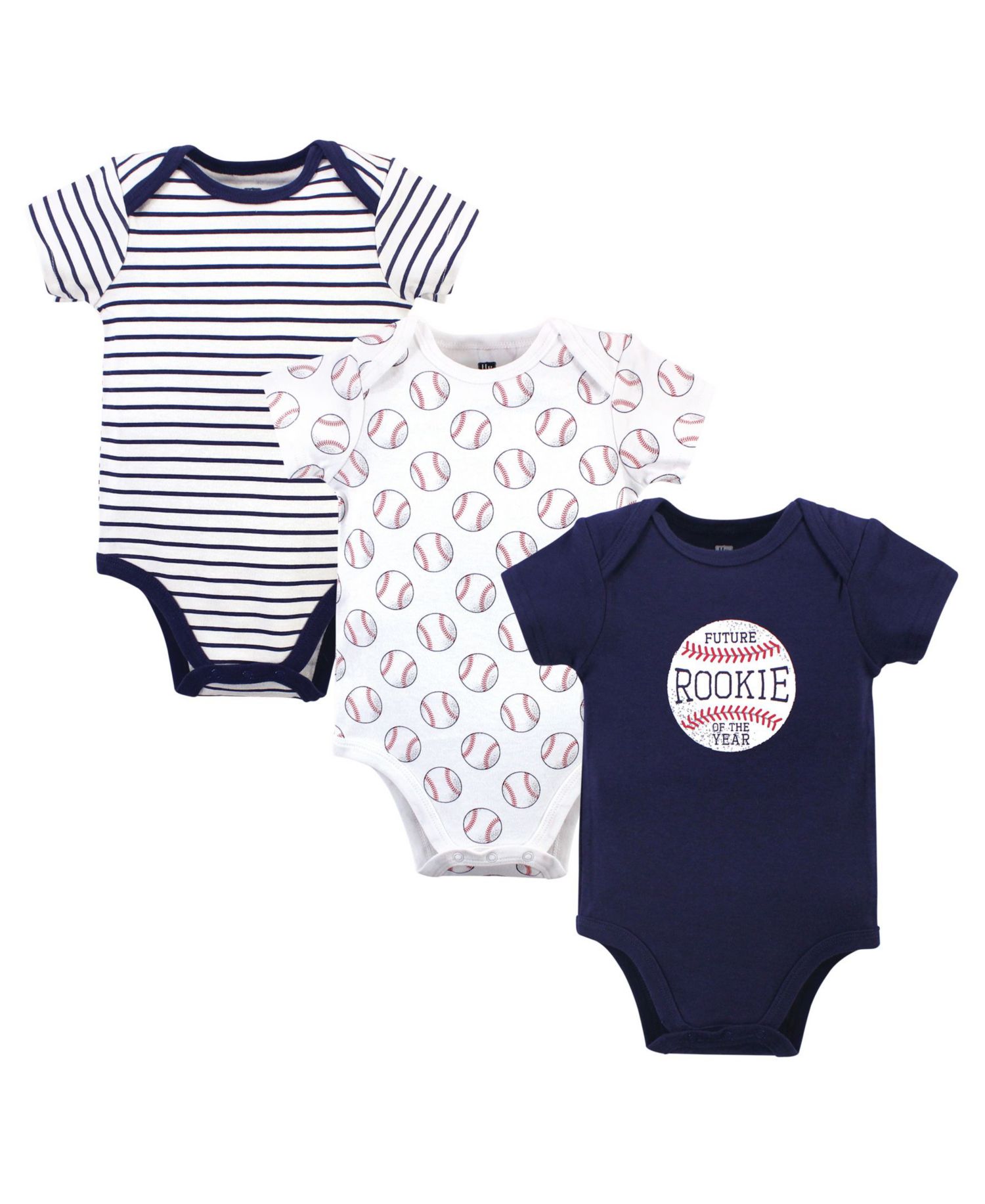 Baby Boys Hudson Cotton 3-Piece Bodysuit Bundle