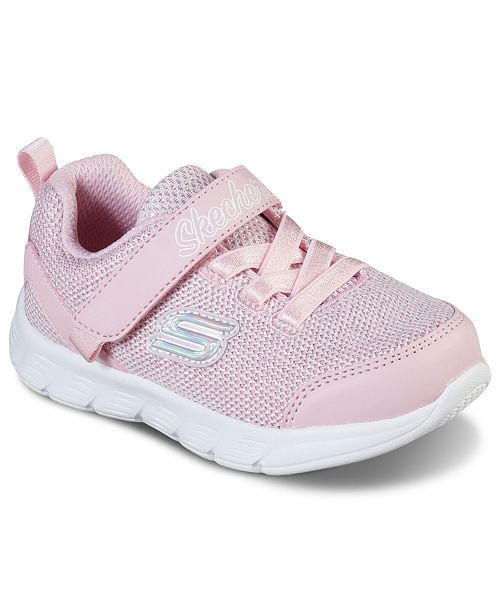 Skechers Toddler Girls Comfy Flex Moving On Stay Put Closure