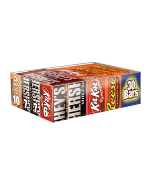 UPC 034000206506 product image for Hershey's Hershey Chocolate Full Size Variety Pack, 45 oz, 30 Count | upcitemdb.com