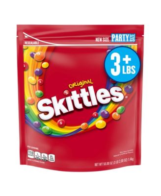 Skittles Original Candy Party Size Bag, 50 Oz - Macy's