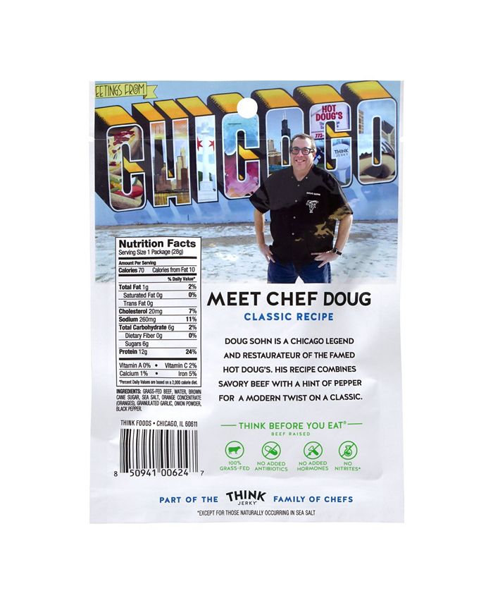 Think Jerky Classic Beef Jerky, Pack of 12 Macy's