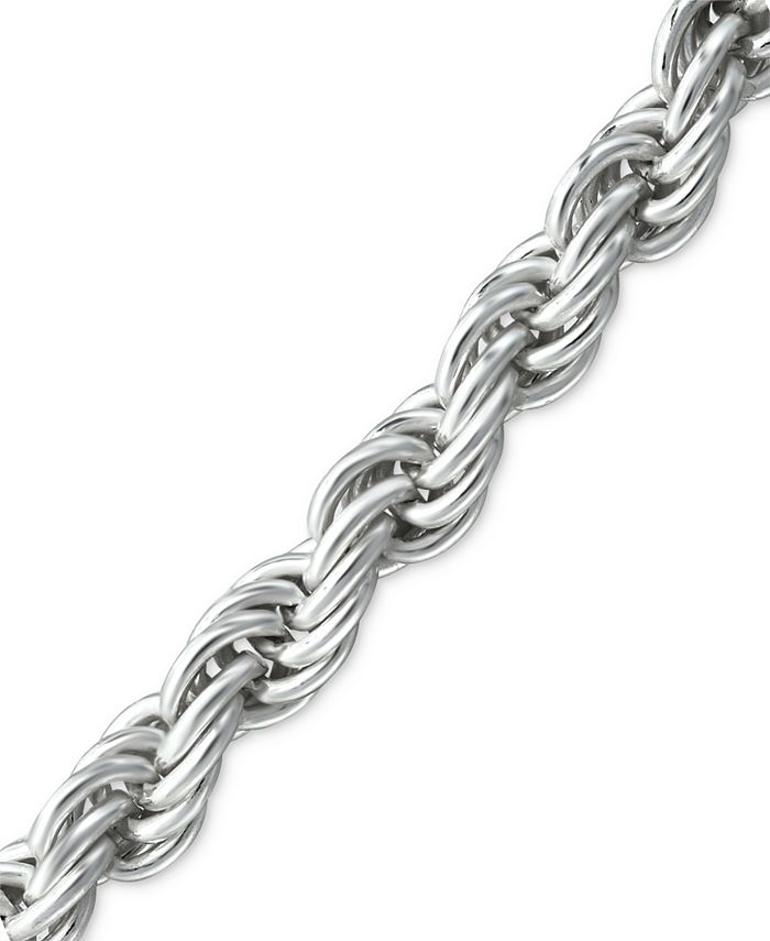 Giani Bernini - Rope Bracelet in Sterling Silver