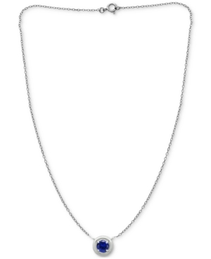 image of Giani Bernini Blue Cubic Zirconia Framed 16