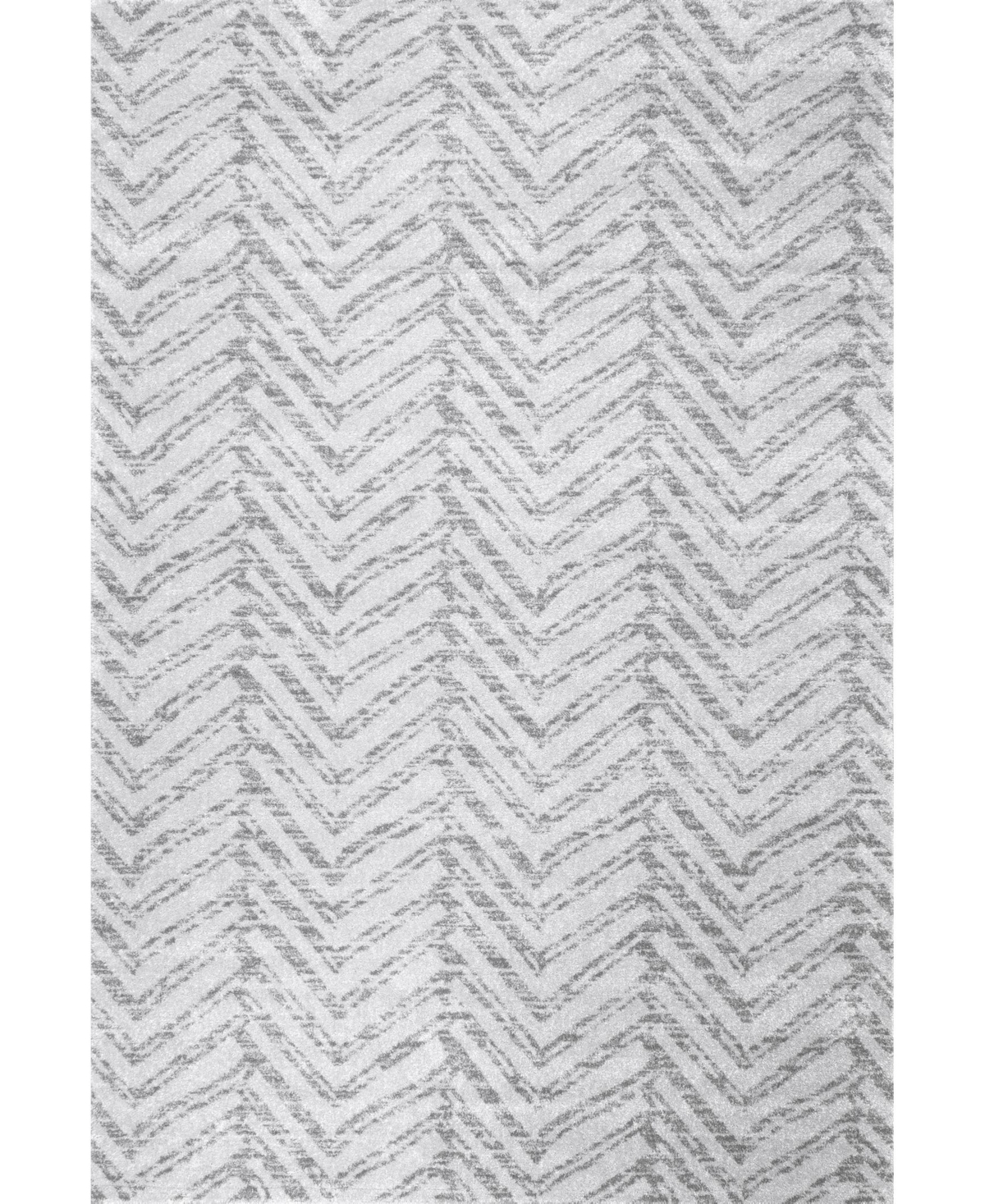 nuLoom Rosanne RZBD94B Gray 8' x 10' Area Rug - Gray