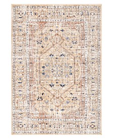 Jacquie RZAB07D Gold 6'7" x 9' Area Rug