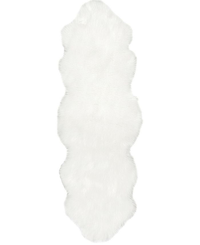 nuLoom Terrell HJFL02A Ivory 2' x 6' Runner Rug Macy's