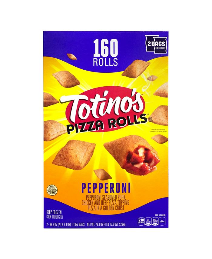 Totino's Totinos Pepperoni Pizza Rolls, 160 Count - Macy's