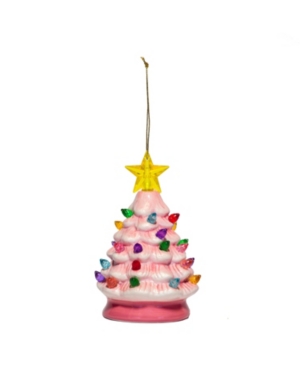 Mr Christmas Mini Vintage Tree Pink